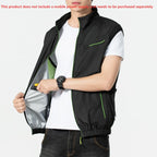 APWIKOGER Cooling Fan Vest – USB Wearable Vest for Summer Outdoor Cooling Fan Vest Richie's