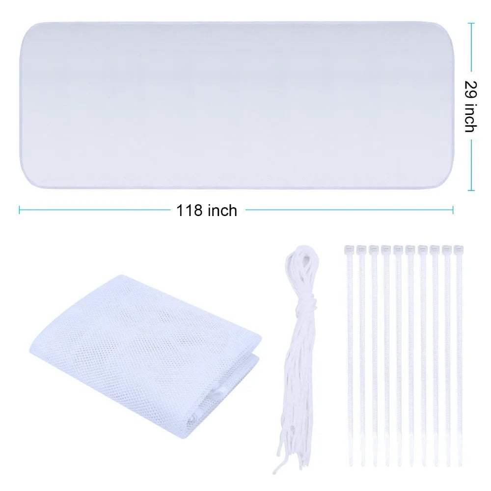 Kids & Pet Safety Net for Stairs & Balcony | 2M, 3M Mesh Child Safety Net Richie's