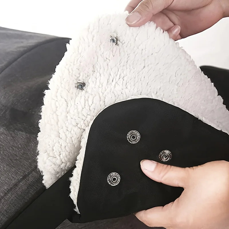 Windproof Stroller Handle Gloves – Warm Winter Oxford Muff Stroller Handle Gloves Richie's