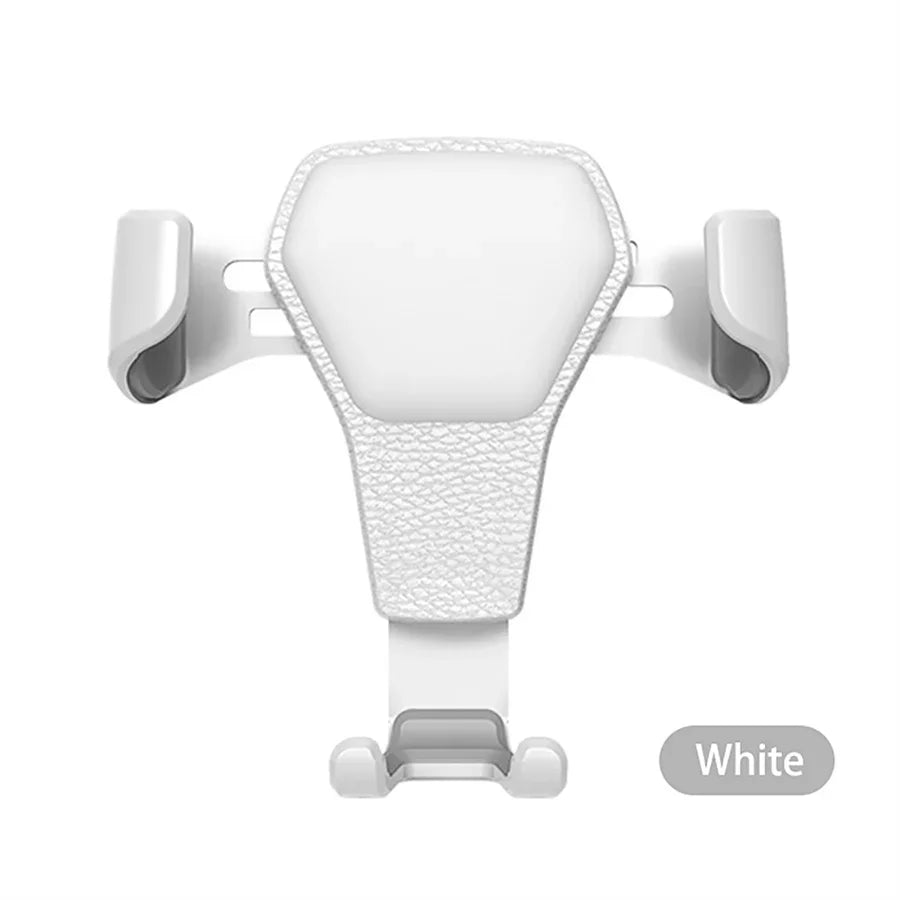 Gravity Car Air Vent Phone Mount for iPhone & Samsung Car Phone Mount Richie's White