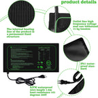 Seedling Heat Mat 110V/220V Waterproof Germination Heating Pad Seedling Heat Mat Richie's
