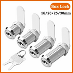 Zinc Alloy Drawer Lock with 2 Keys – 16 to 30mm Cabinet Lock Cabinet Drawer Lock Richie's