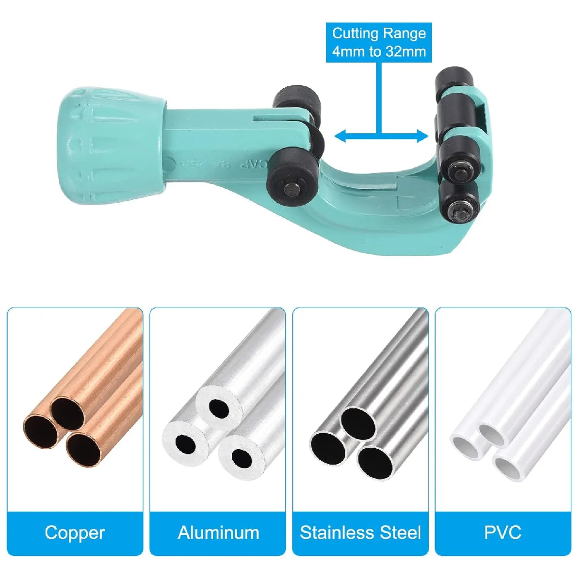 Tube Cutter 8mm–23mm | Stainless Steel, Copper & CSST Pipe Pipe Cutter Tool Richie's
