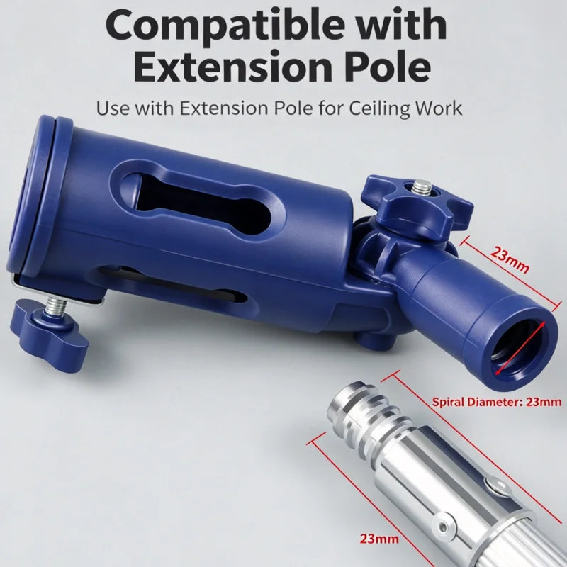 Paint Brush Extender & Roller Extension Pole Clamping Tool Paint Brush Extender Richie's