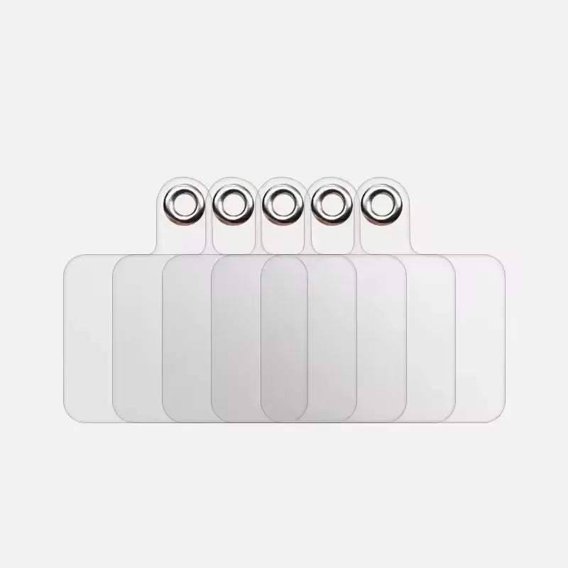 Universal Phone Lanyard Tether Tab Cards – Matte Transparent PVC Phone Lanyard Tab Richie's 5PCS