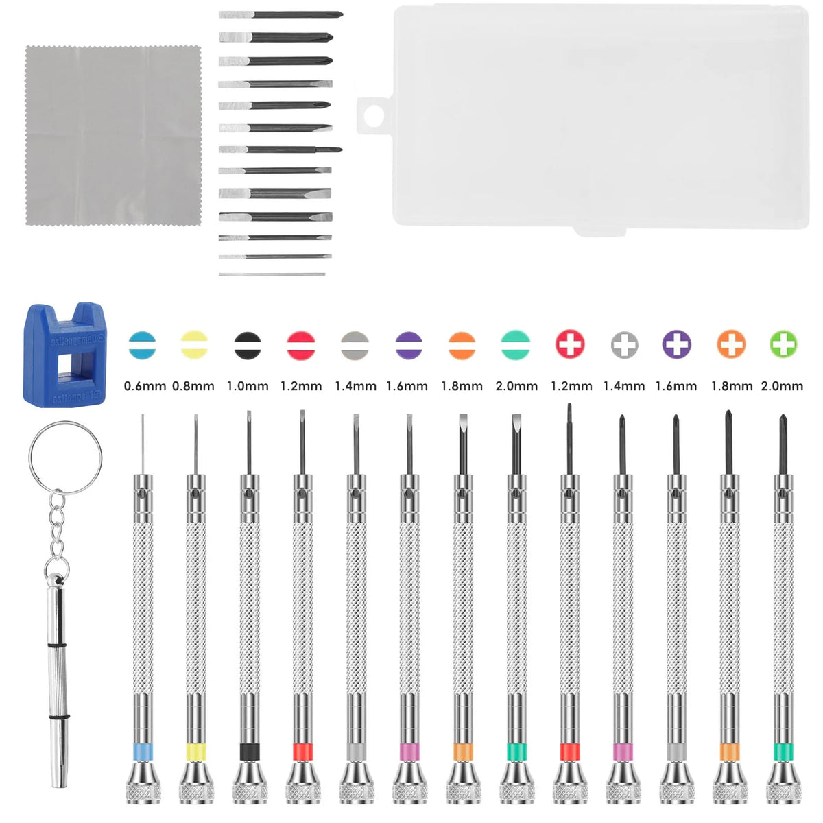 Precision Screwdriver Set 17/29pc – Watch & Glasses Repair Precision Screwdriver Set Richie's 29pcs