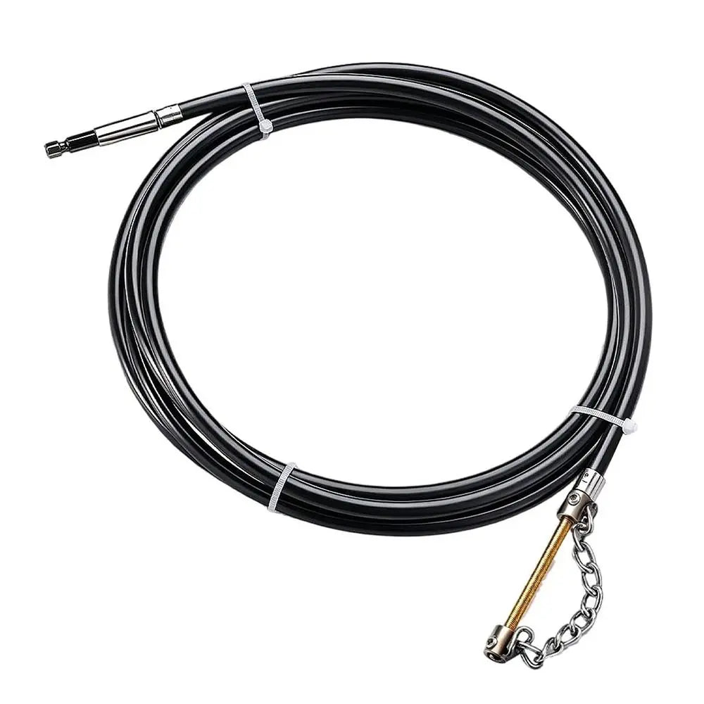 Flexible Chain Drain Pipe Dredger – Adjustable 1–4m Steel Drain Pipe Dredger Richie's