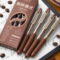 Coffee Scented Gel Pens 0.5mm Fine Point Black Ink Retractable Scented Gel Pens Richie's black