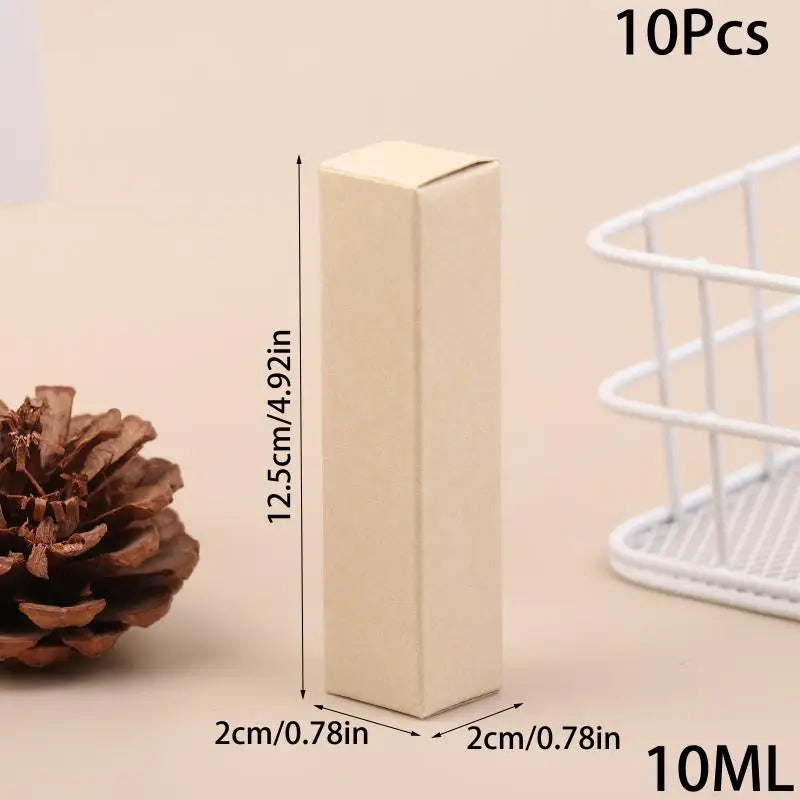 10Pcs Essential Oil Perfume Gift Boxes 5ml 10ml – Eco Packaging Essential Oil Gift Box Richie's A7