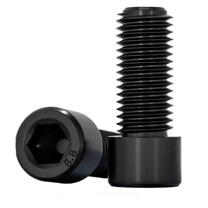 M3–M8 Grade 8.8 Hex Socket Cap Screws Black Oxide Allen Bolts 10PCS Hex Socket Cap Screws Richie's