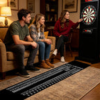 Non-Slip Dart Mat with Throw Line – Floor Protection Mat Dart Board Mat Richie's