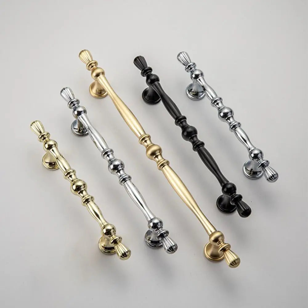 Zinc Alloy Cabinet Drawer Handle – Nordic Gold Black Silver Cabinet Door Handle Richie's