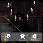 Halloween Pumpkin String Lights Battery Operated LED Decor Halloween String Lights Richie's