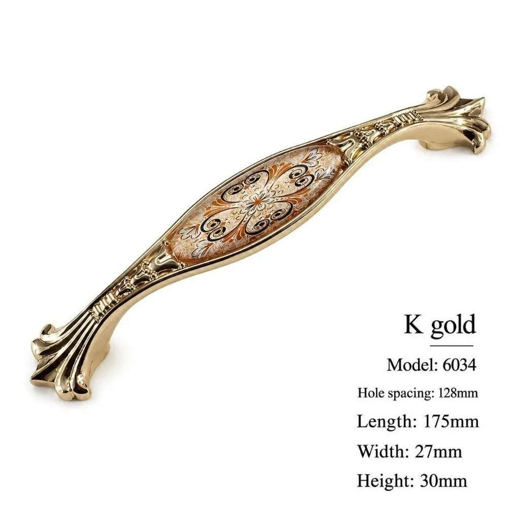 Zinc Alloy Vintage Cabinet Pulls & Drawer Handles 96–192mm Cabinet Drawer Pulls Richie's 128mm Hole spacing