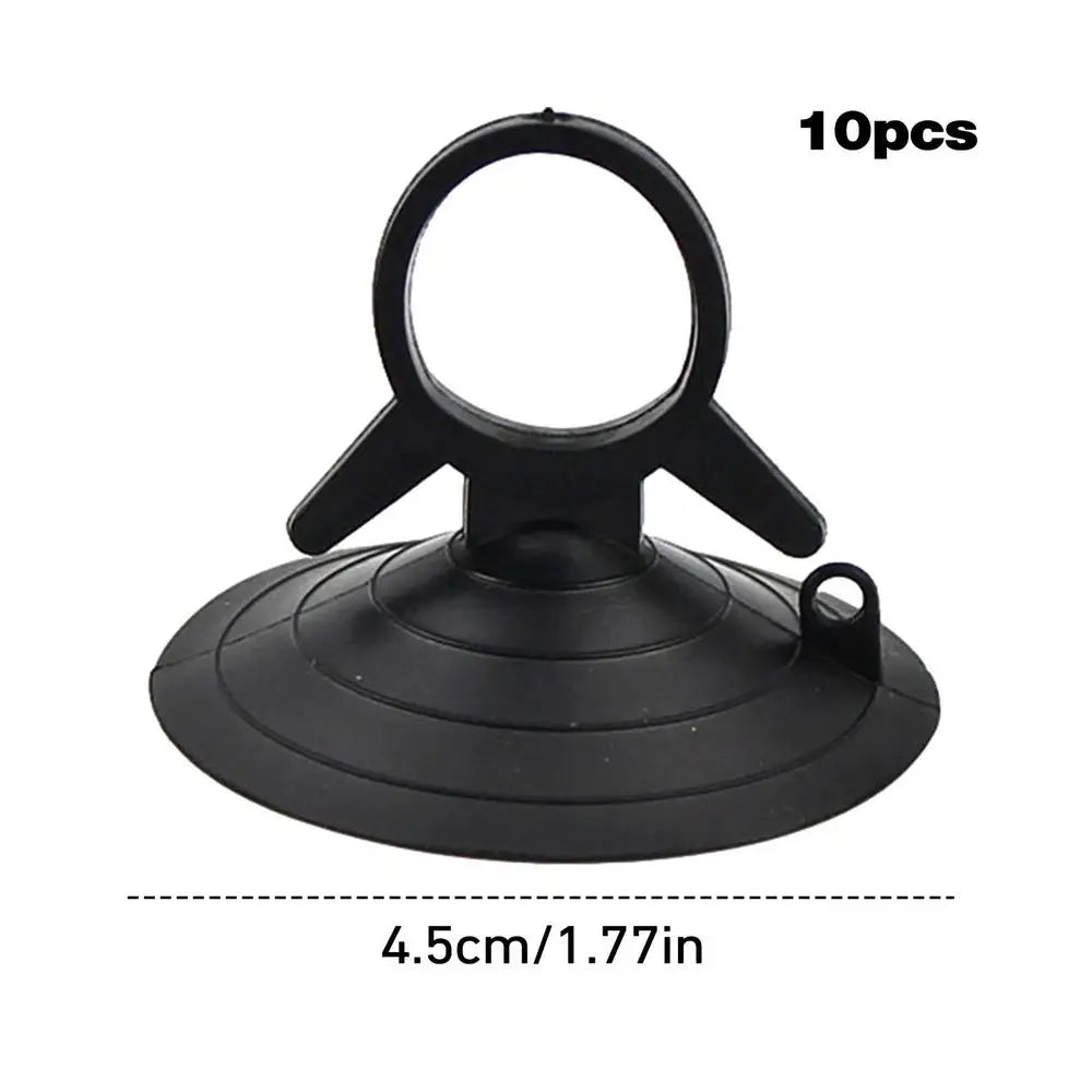 PVC Suction Cup Hooks – Car Windshield, Glass & Bathroom Suction Cup Hooks Richie's Black