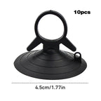 PVC Suction Cup Hooks – Car Windshield, Glass & Bathroom Suction Cup Hooks Richie's Black
