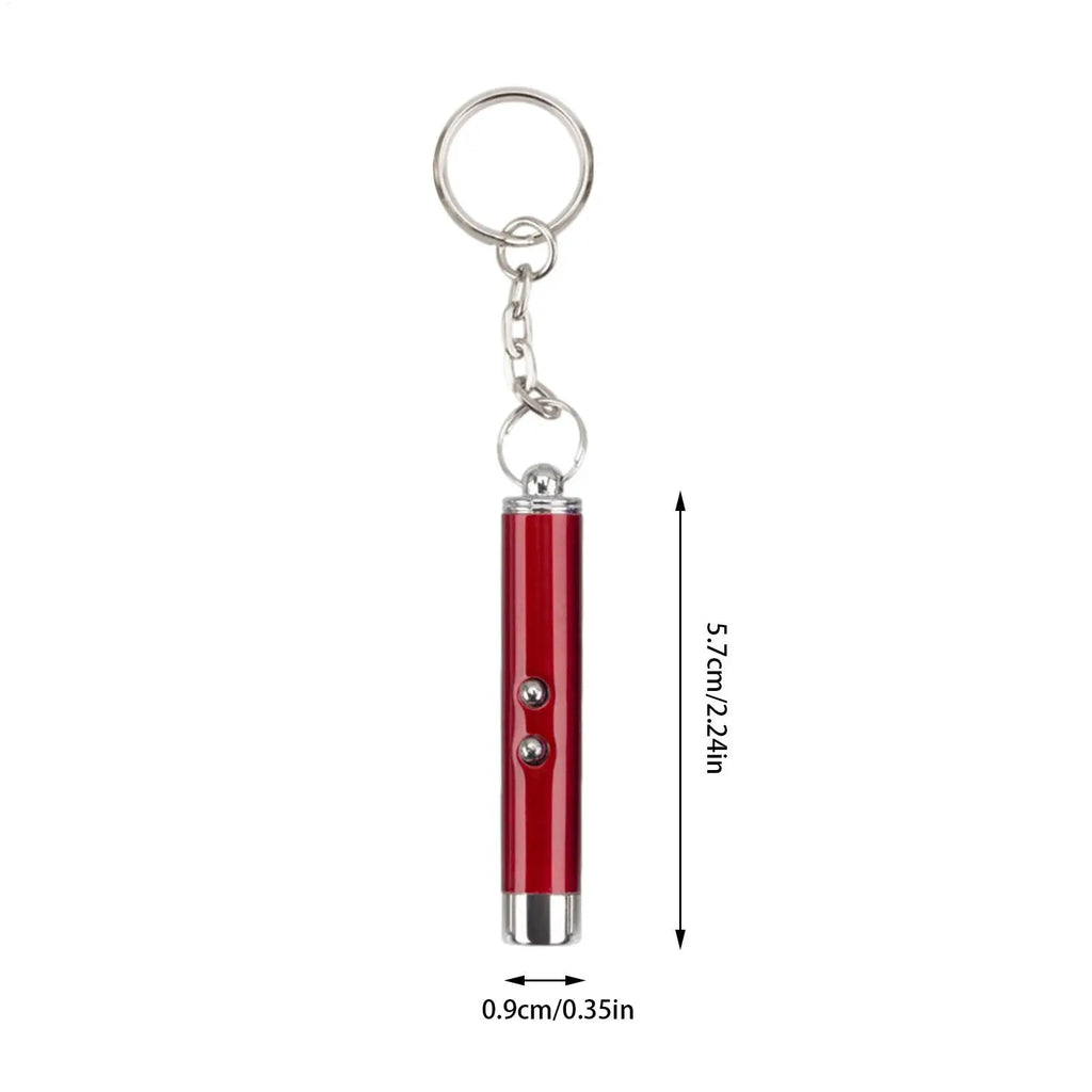 Cat Laser Pointer Toy Pen – LED Keychain Flashlight for Cats Cat Laser Toy Richie's