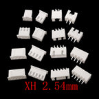 100Pcs JST XH 2.54mm Connector 2/3/4/5 Pin Housing Male Female Wire Connector Kit Richie's