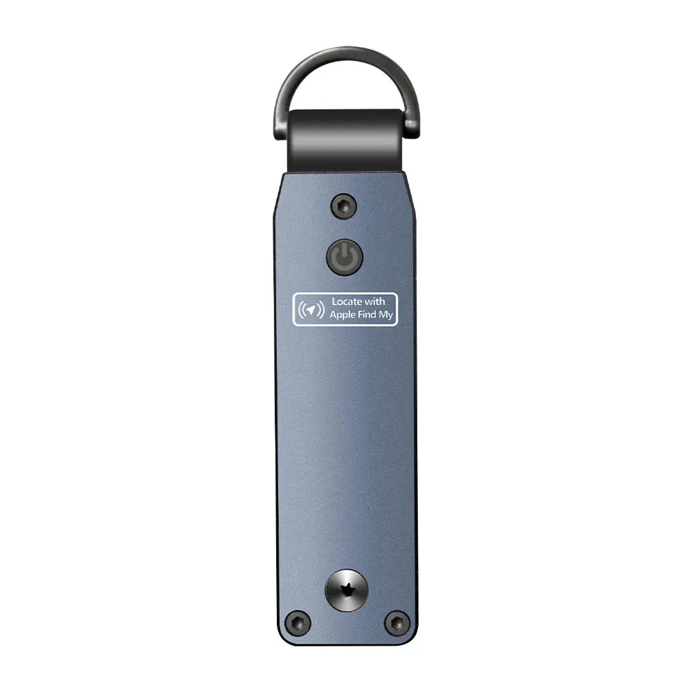 Zeeker MFi Smart Keychain Tracker – Apple Find My Aluminum Organizer Smart Key Organizer Richie's blue