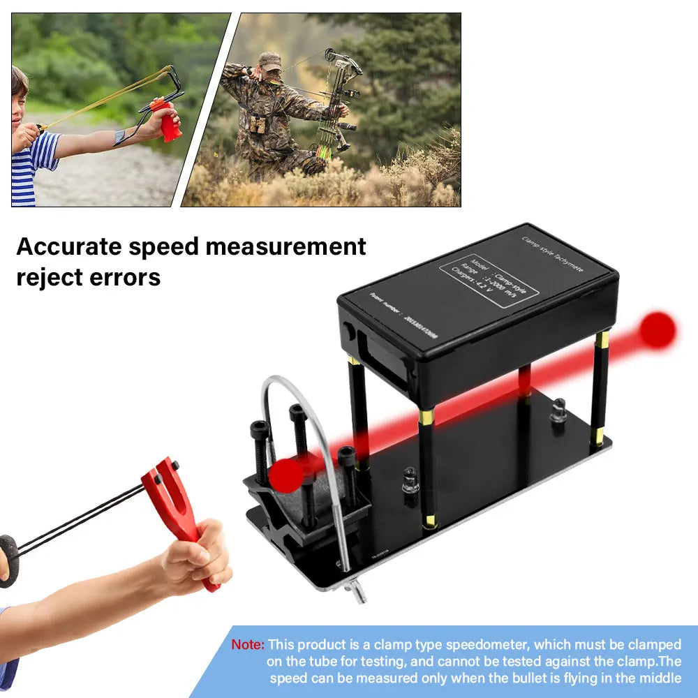 Shooting Chronograph Bullet Speed & Energy Tester 1-999m/s Shooting Chronograph Richie's