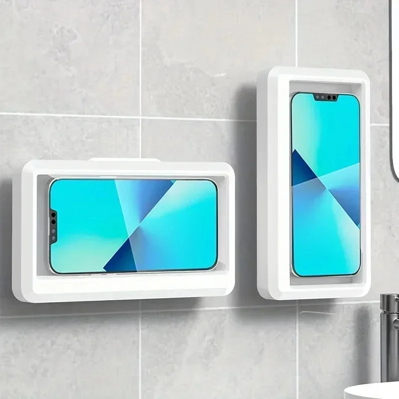 Waterproof Shower Phone Holder Anti-Fog Wall Mount Case Shower Phone Holder Richie's