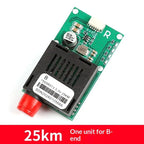 TTL Optical Transceiver Module for Drones FC Interface 20–60KM Fiber Optic Transceiver Richie's 25kmB