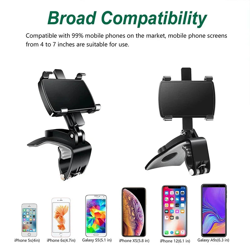 Universal Car Dashboard Phone Holder Mount – All Phones Car Phone Mount Richie's