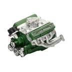 Resin V8 Car Engine Model DIY Kit – Adult Collector Gift Engine Model Kit Richie's Green