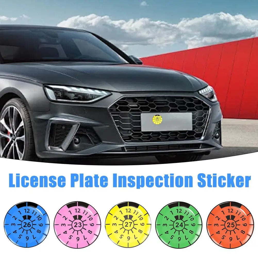 German License Plate 3D Gel Dome Car Sticker – 2pcs Automotive Gel Dome Sticker Richie's