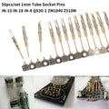 50Pcs Gold Plated Nixie VFD Tube Socket Pins 1mm IN-12 IN-18 Tube Socket Pins Richie's Default Title