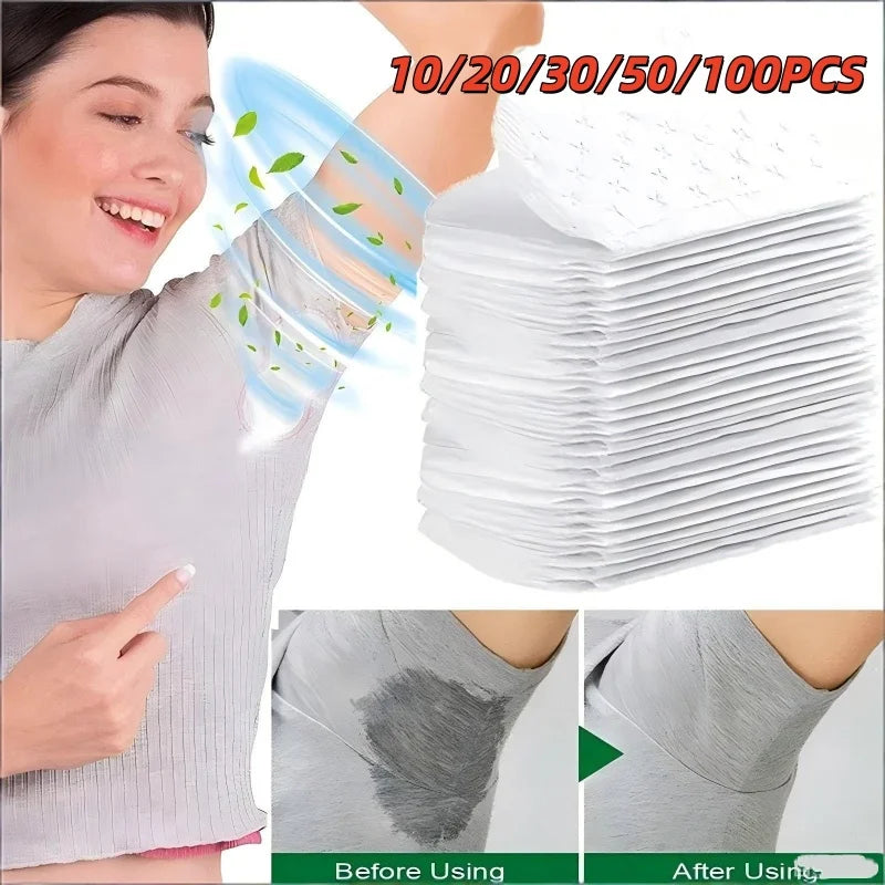 Disposable Underarm Sweat Pads – Unisex Antiperspirant Shields Underarm Sweat Pads Richie's