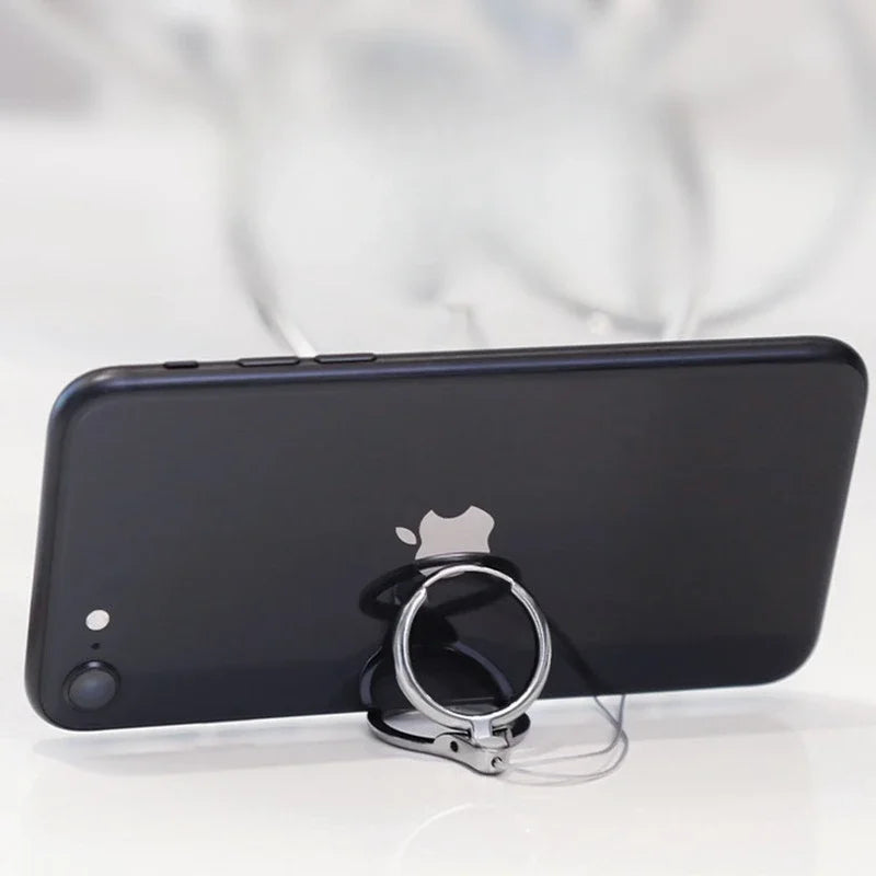 Phone Ring Stand Holder with Hanging Rope – Zinc Alloy Pendant Phone Ring Stand Richie's
