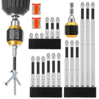 27-Pc Magnetic Screwdriver Drill Bit Set – Alloy Steel Screwdriver Bit Set Richie's