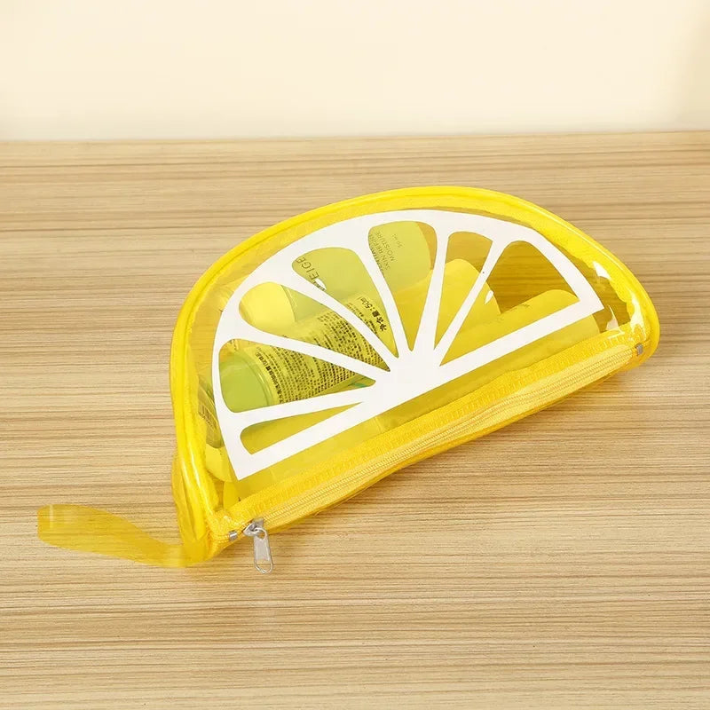 Transparent PVC Waterproof Makeup Bag – Korean Style Travel Cosmetic Travel Bag Richie's