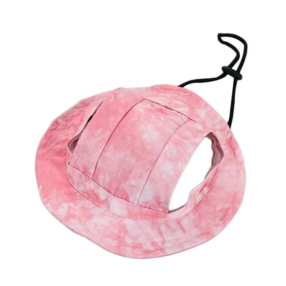 Pet Cowboy Hat with Ear Holes – Adjustable Sun Hat for Dogs & Cats Pet Costume Hat Richie's