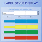 NIIMBOT Color Cable Labels – Thermal Stickers for D11 D110 Thermal Label Stickers Richie's
