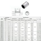 LM3–LM40UU Linear Bearings for CNC & 3D Printers Linear Bearing Richie's