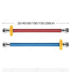 304 Stainless Steel Flexible Shower Hose Anti-Scald G1/2" 20–500cm Flexible Shower Hose Richie's