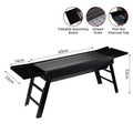 Folding Charcoal BBQ Grill with Side Trays – Portable Tabletop Charcoal BBQ Grill Richie's B