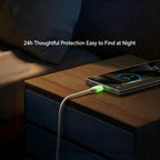 100W USB-C to USB-C Fast Charging Cable with LED Glow | FUCHU USB-C Charging Cable Richie's