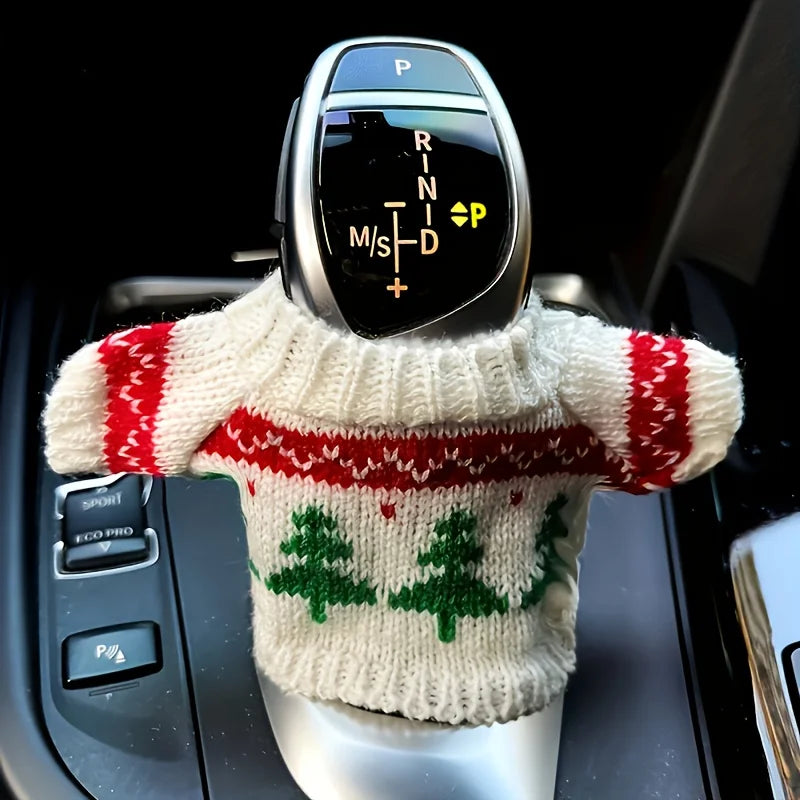 Universal Car Gear Shift Knob Cover – Acrylic Dustproof Sweater Gear Shift Cover Richie's
