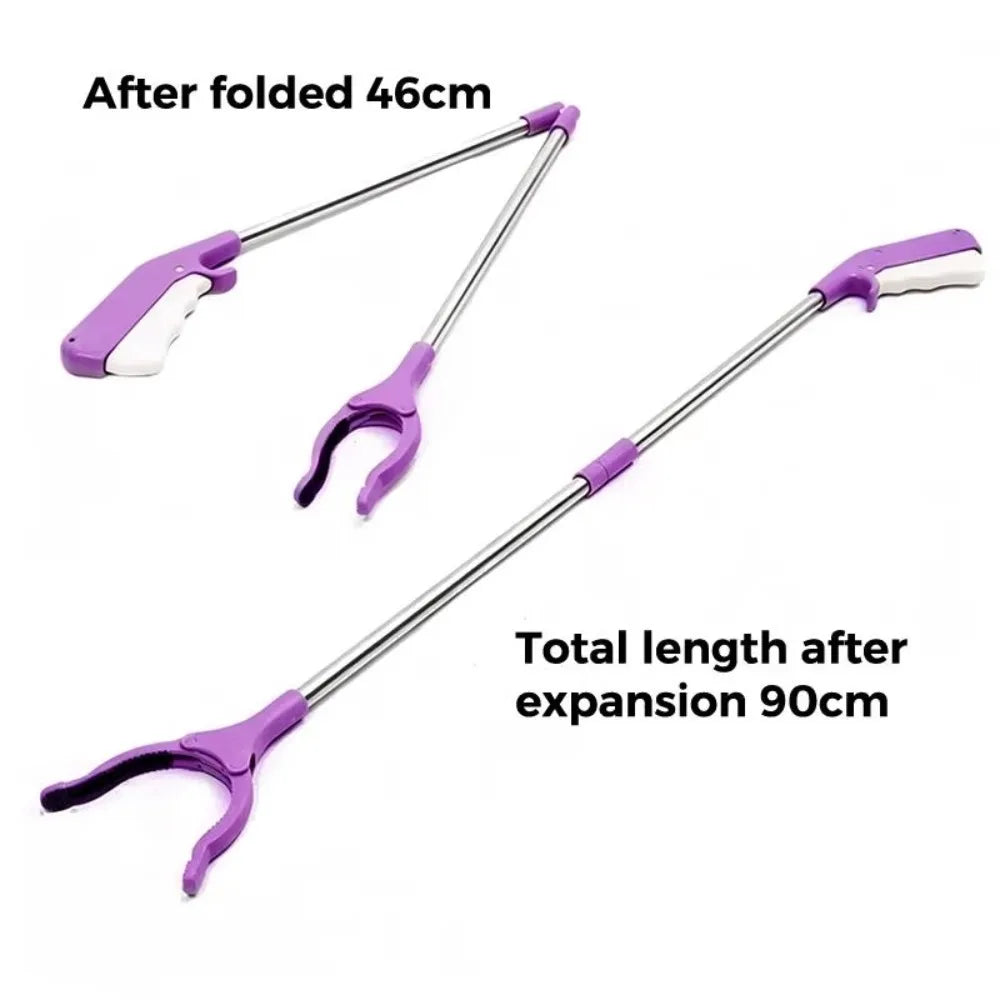 Foldable Long Reach Grabber – Stainless Steel Pickup Claw Reach Grabber Tool Richie's 90cm