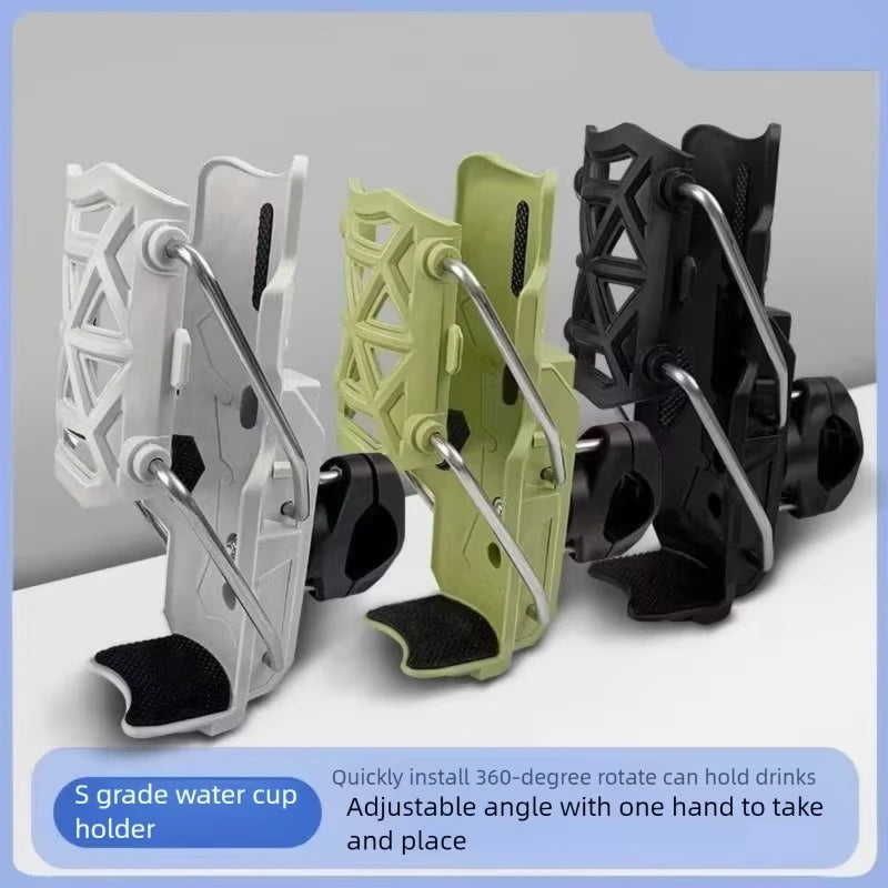 360° Adjustable Motorcycle Handlebar Cup & Bottle Holder Motorcycle Cup Holder Richie's