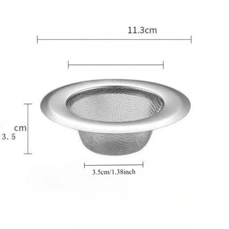 Stainless Steel Sink Strainer & Hair Catcher – 1 or 2 Pack Sink Strainer Richie's 1pc