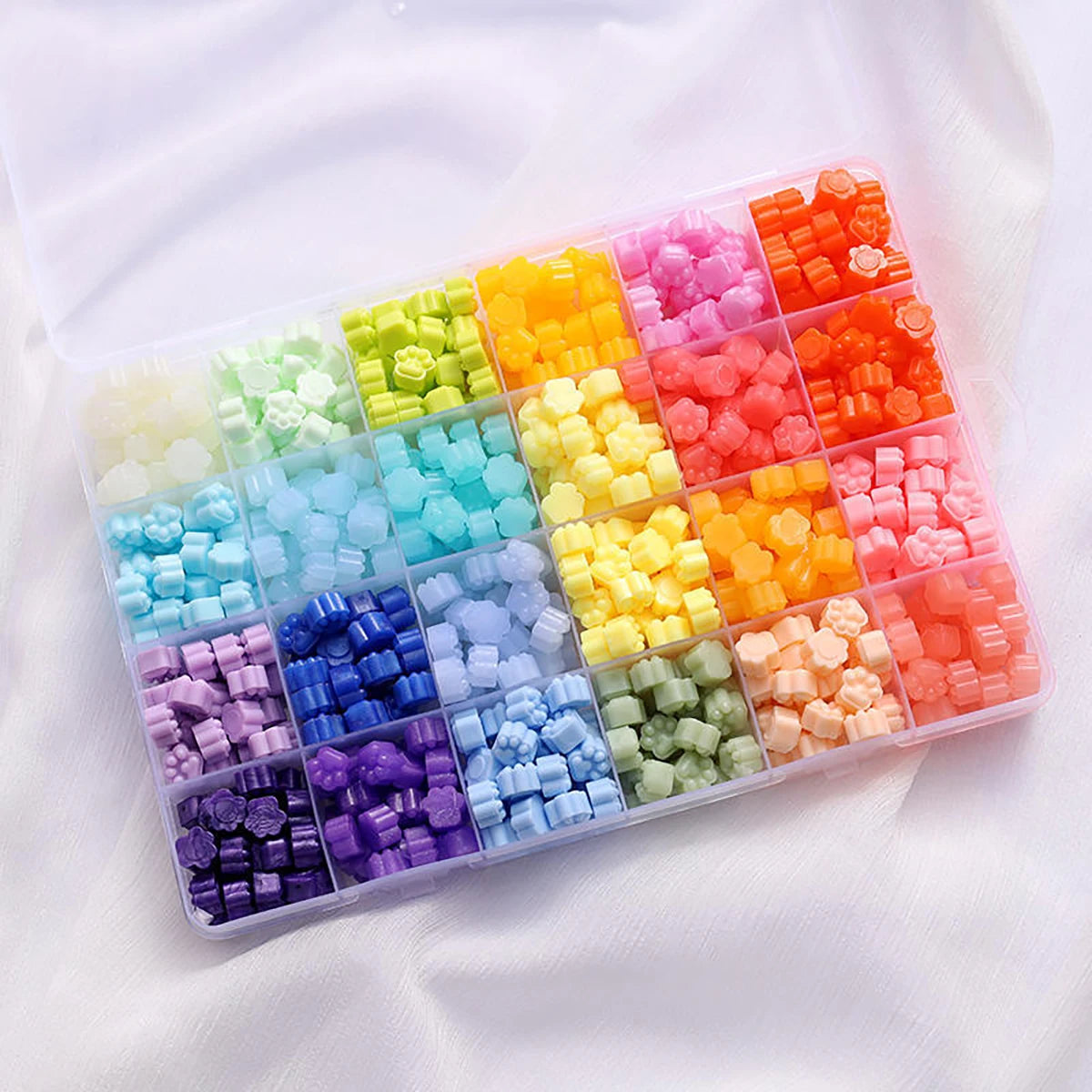 Multicolor Sealing Wax Beads – DIY Wedding Invitation Seals Sealing Wax Beads Richie's 24 Grid Cat ClawA