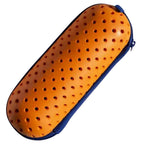 EVA Swim Goggle Case with Clip & Drain Holes | APWIKOGER Swim Goggle Case Richie's Orange