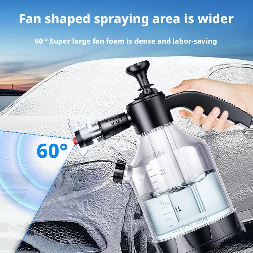 3L Hand Pump Foam Sprayer – Snow Foam Car Wash Cannon Foam Spray Bottle Richie's