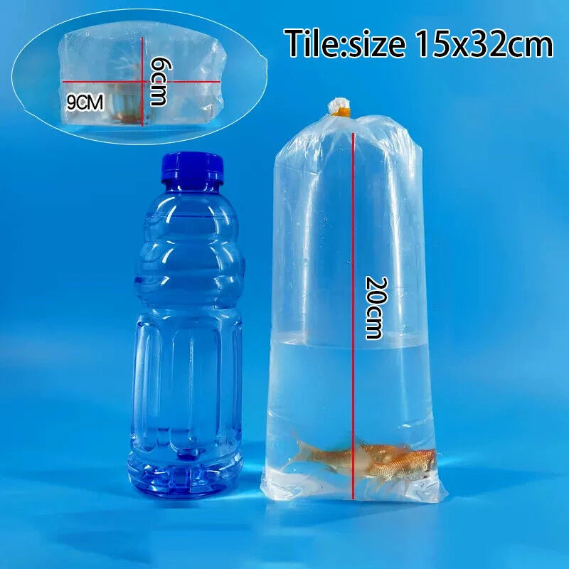 10Pcs Aquarium Breather Bags for Fish & Shrimp Transport Aquarium Transport Bags Richie's B