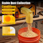 Table Saw Dust Collector Snap-On Adapter with Dual Hooks Dust Collection Adapter Richie's