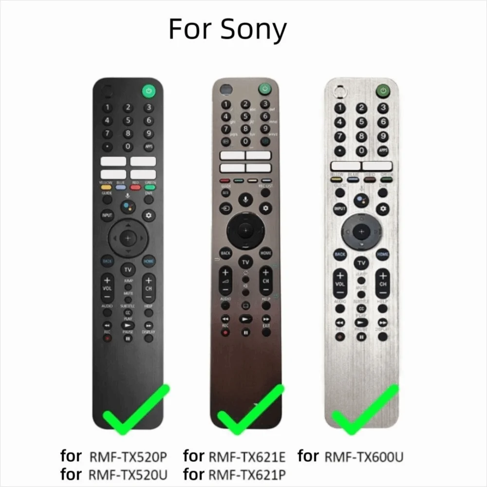Silicone Remote Cover with Lanyard for Sony RMF-TX600 Series Remote Control Cover Richie's
